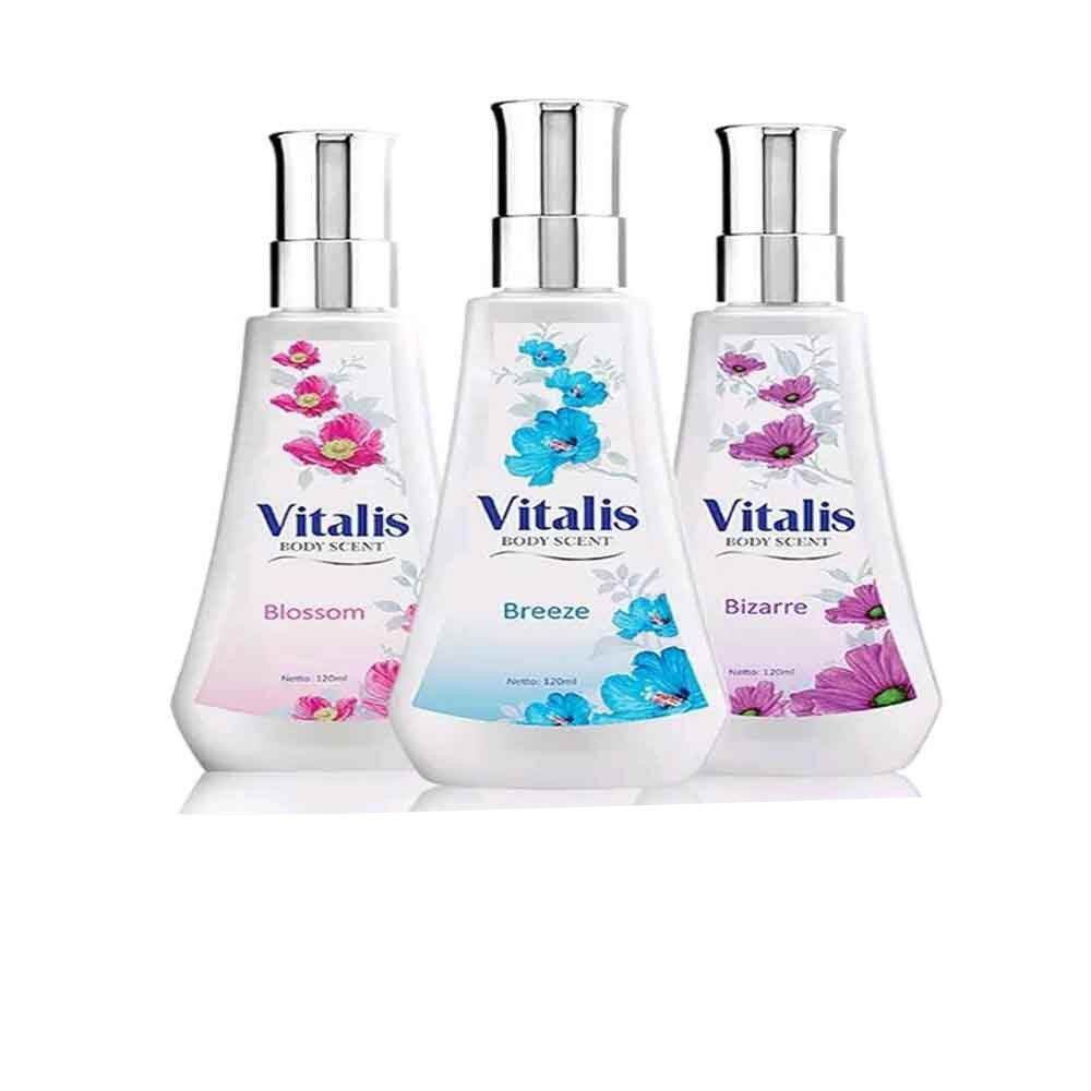 VITALIS BODY SCENT PERFUME 60ML - Minyak Wangi