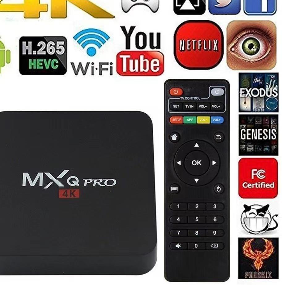 Terbaru TV Box Android Smart MXQ PRO 4K RK3229 1G/8G H.264/H.265