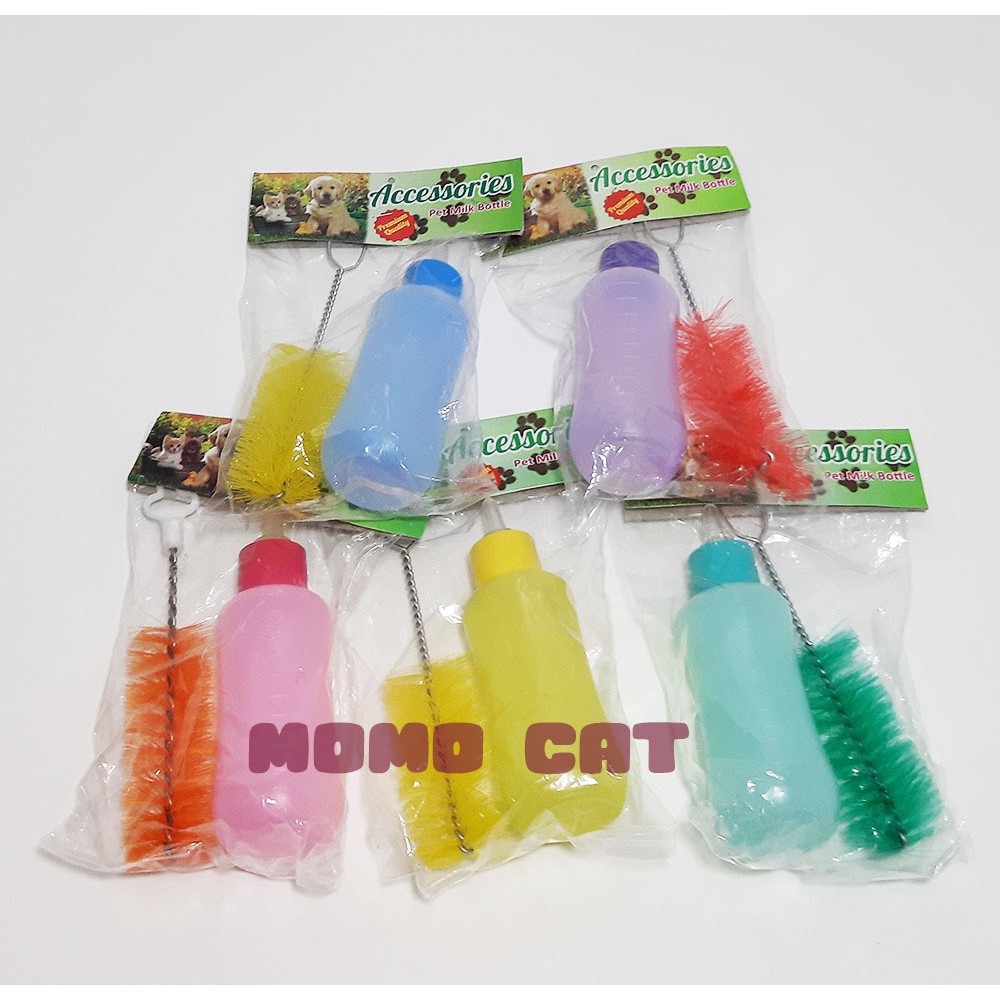 Botol Susu Kucing/Anjing Dengan Sikat