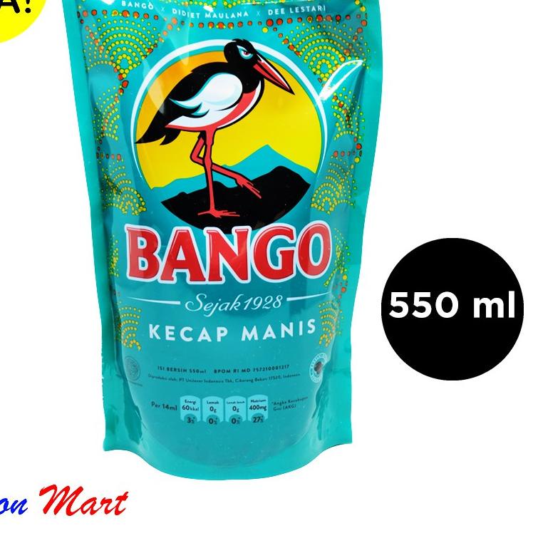 

Diskon✔️BANGO KECAP MANIS 550 ML REFILL|RA2