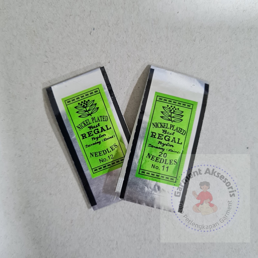 Jarum Tangan Regal / Jarum Jahit Tangan Merk Regal / Jarum Tangan Made In Japan / Jarum Jahit No 11 