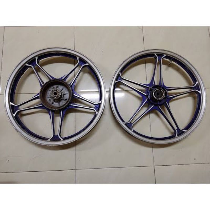 Velg depan belakang Suzuki Thunder original seken