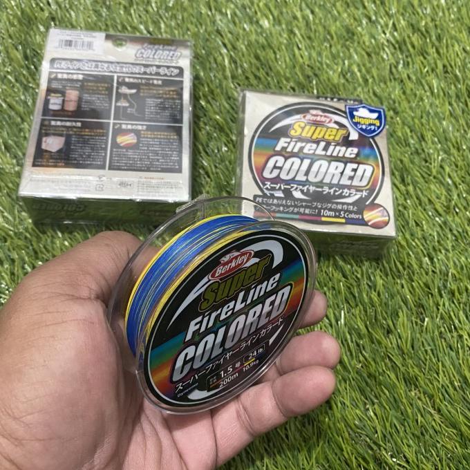 Senar Pe Berkley Super Fireline Colored Jigging Pe 1.5 24Lb 200M
