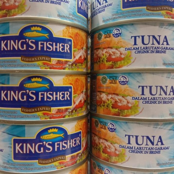 

Stok baru--King's Fisher Tuna Chuck In Brine 170 gr