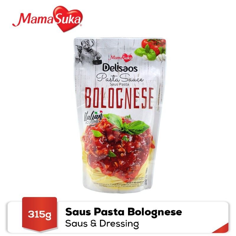 

MamaSuka Delisaos Saus Pasta Bolognese 315gr