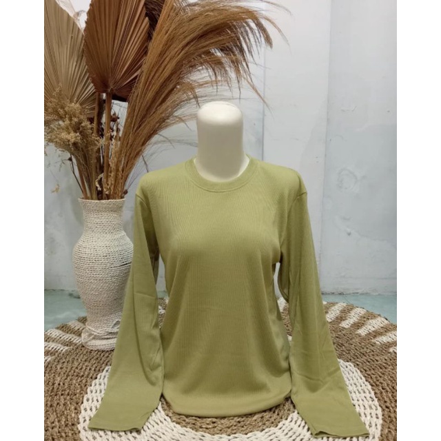 KAOS RIB HM|PANJANG|WANITA