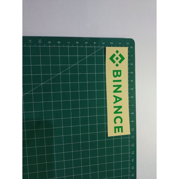 

cutting stiker binance