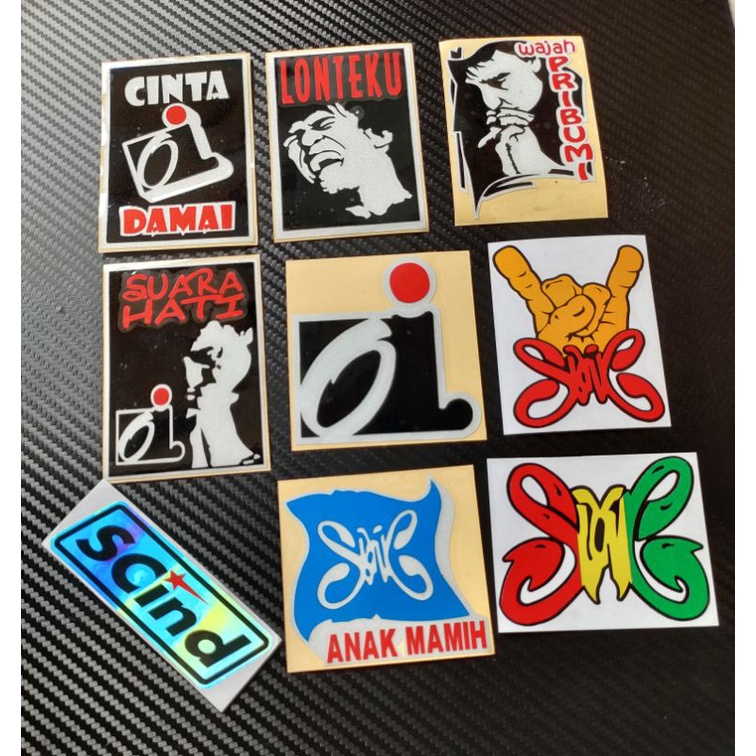 STIKER CUTTING IWAN FALS & SLANK