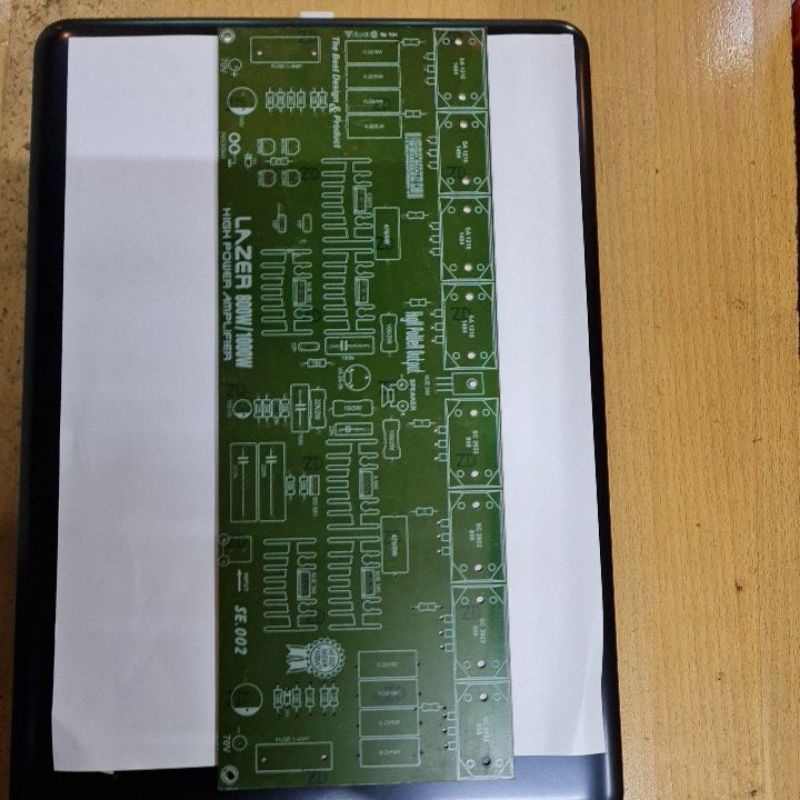 pcb power amplifier blaser 800 w 8 sanken