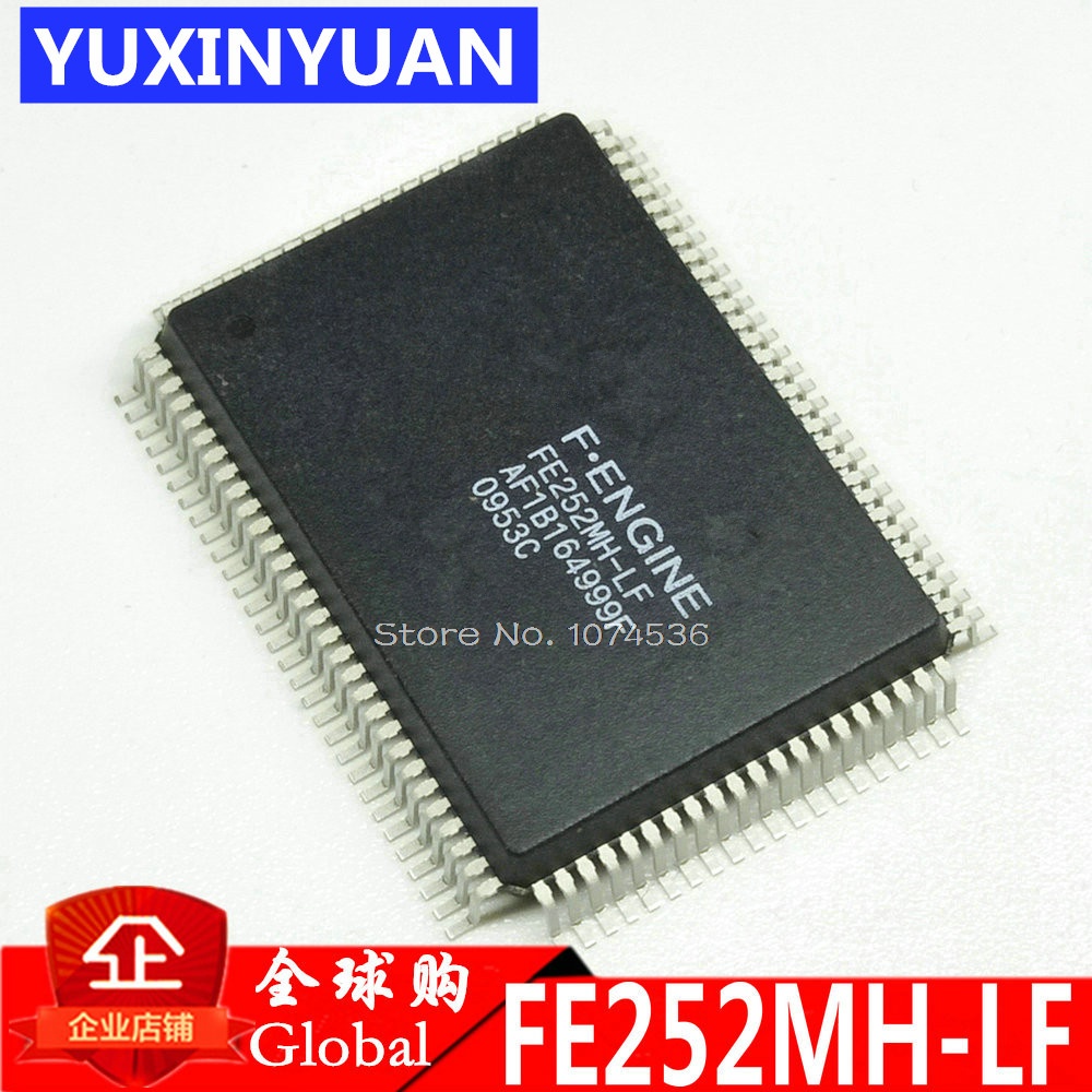 Fe252 FE252MH FE252MH-LF QFP128 QFP-128 Baru original authentic Sirkuit Terintegrasi IC LCD chip Elektronik 1PCS 新边