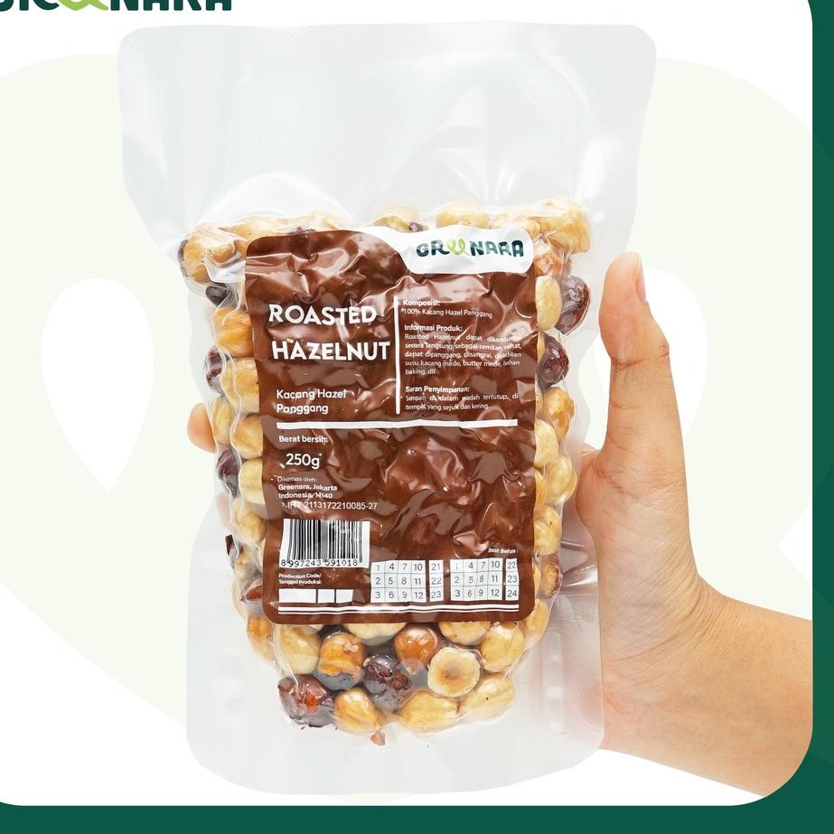 

art3u8Ti--Roasted Natural Hazelnut 250gr / Kacang Hazelnut Panggang 250 gram