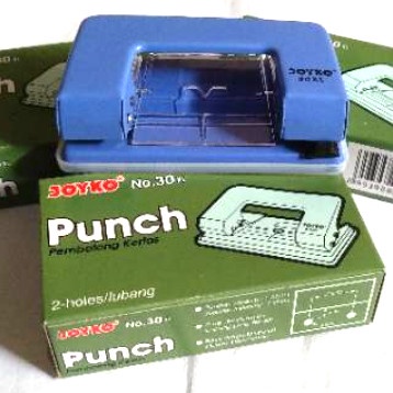

Lucu Pembolong Kertas / Punch Joyco No.30 Biru Dan Hijau Muda Bagus