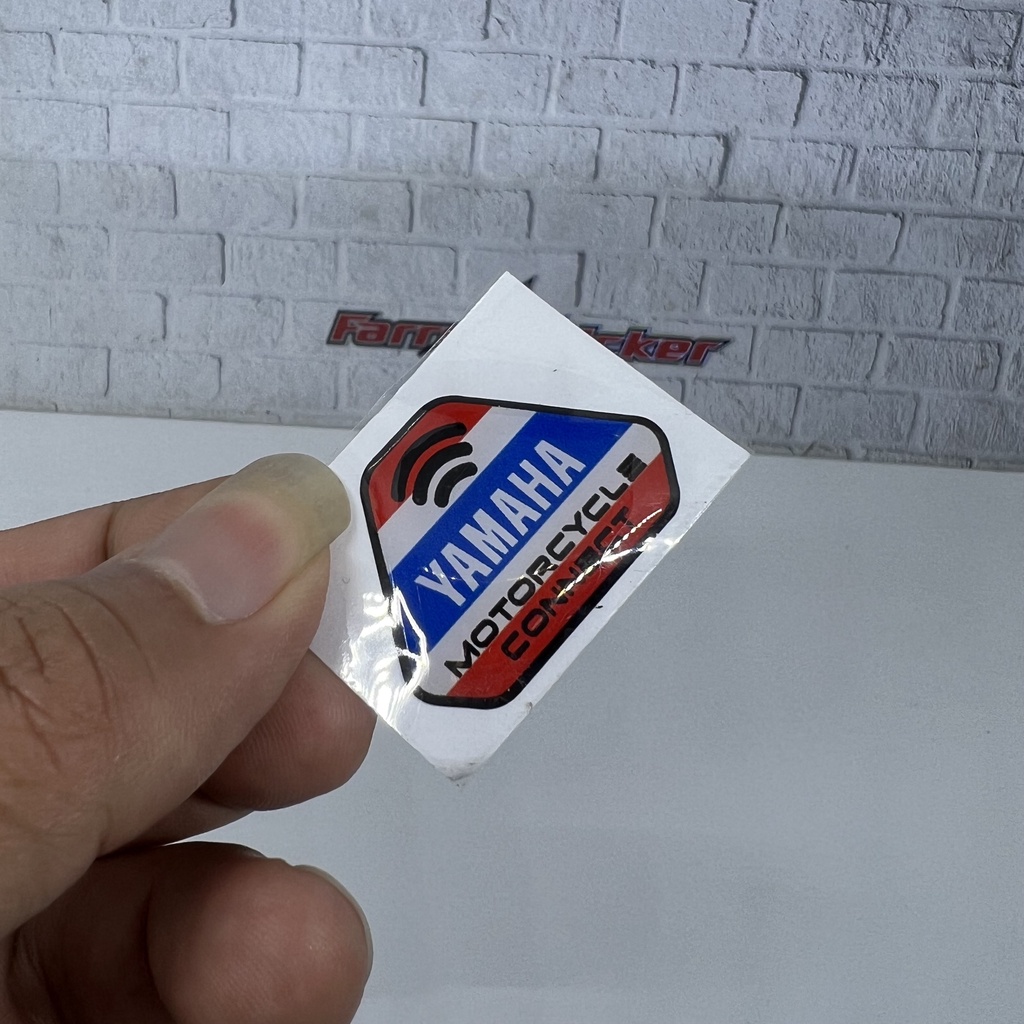 Sticker Yamaha Motorcycle Connect Stiker Yamaha Nmax dan Aerox TIMBUL