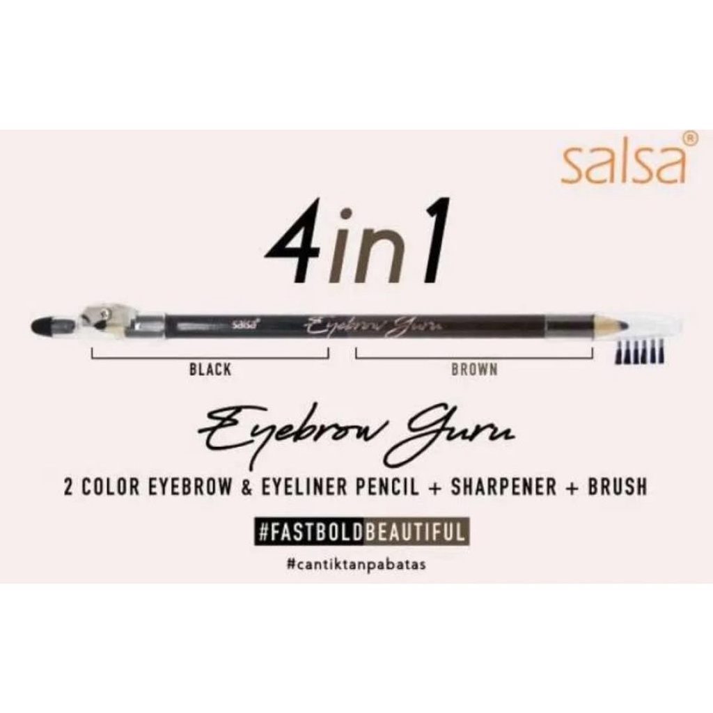 SALSA Eyebrow Guru - SALSA PENSIL ALIS 4 IN 1