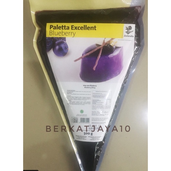 Selai Paletta Excellent Blueberry kemasan asli 500 gr