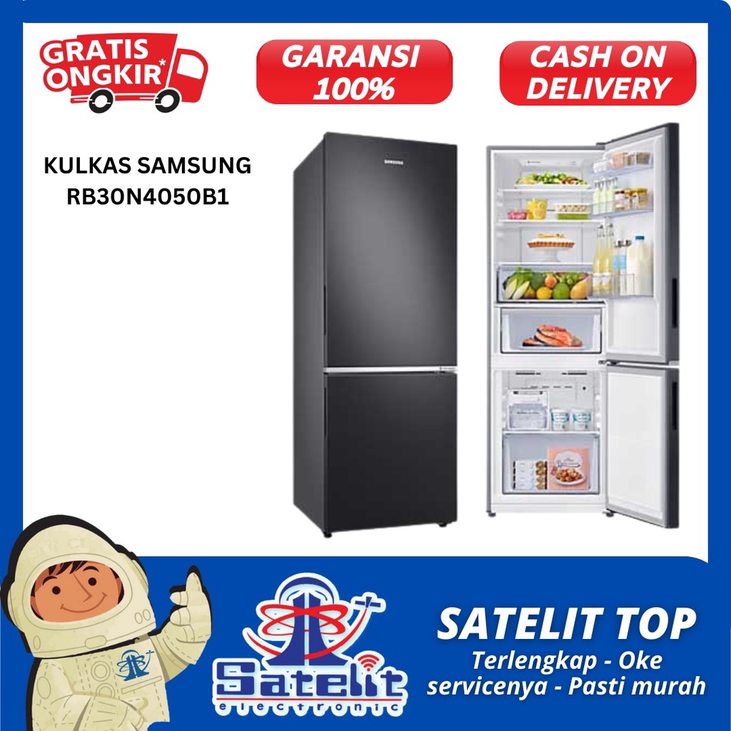 KULKAS / REFRIGERATOR / LEMARI ES / SAMSUNG RB30N4050B1 / PROMO