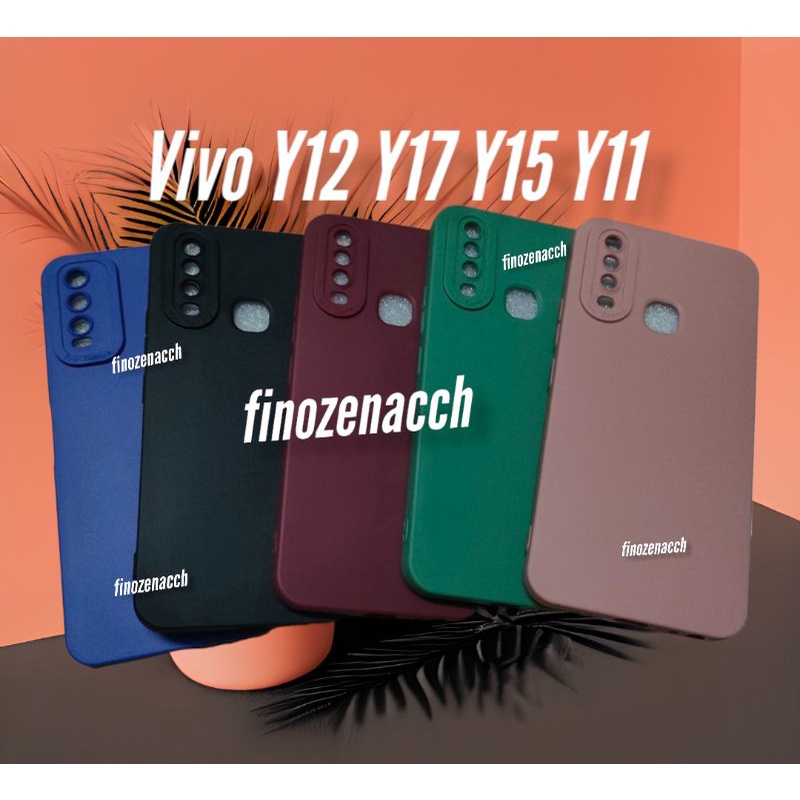 SoftCase Vivo Y12 Y15 Y17 Y12i Silikon Casing Macaron Pro
