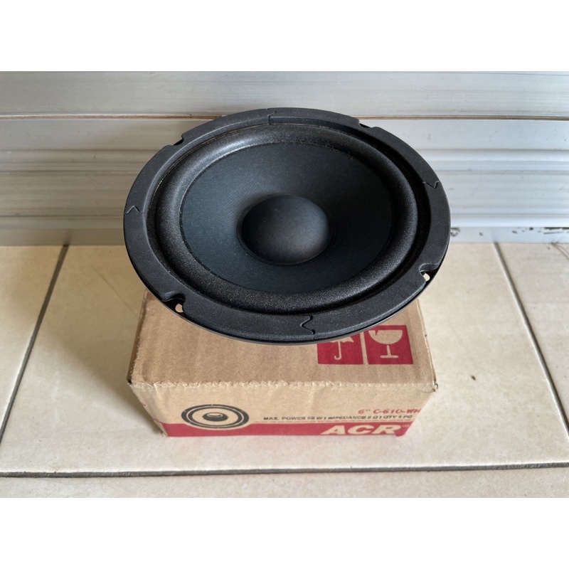 Speaker 6” 6 inch ACR 610 Woofer MINIATUR 60watt