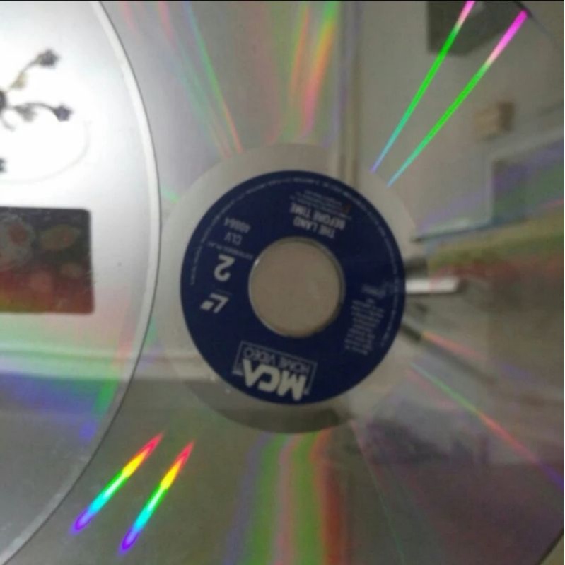 Laser disc piringan pajangan dapat 3 pcs