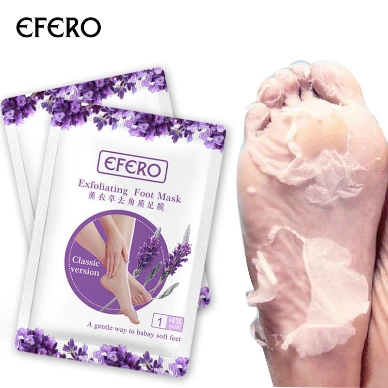 Masker Kaki EFERO Exfoliating Foot Mask Kulit Mati