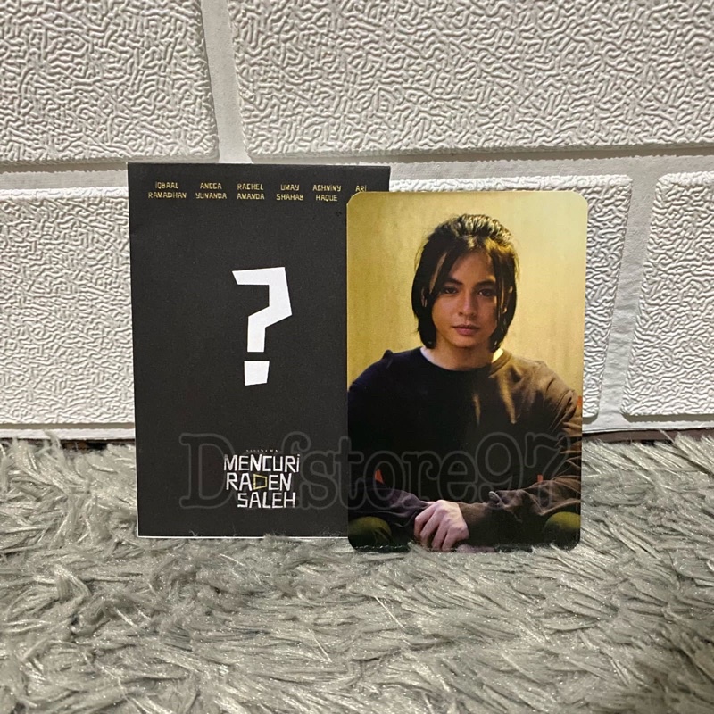 Pc Photocard Ucup angga Mencuri Raden Saleh CGV VER 2