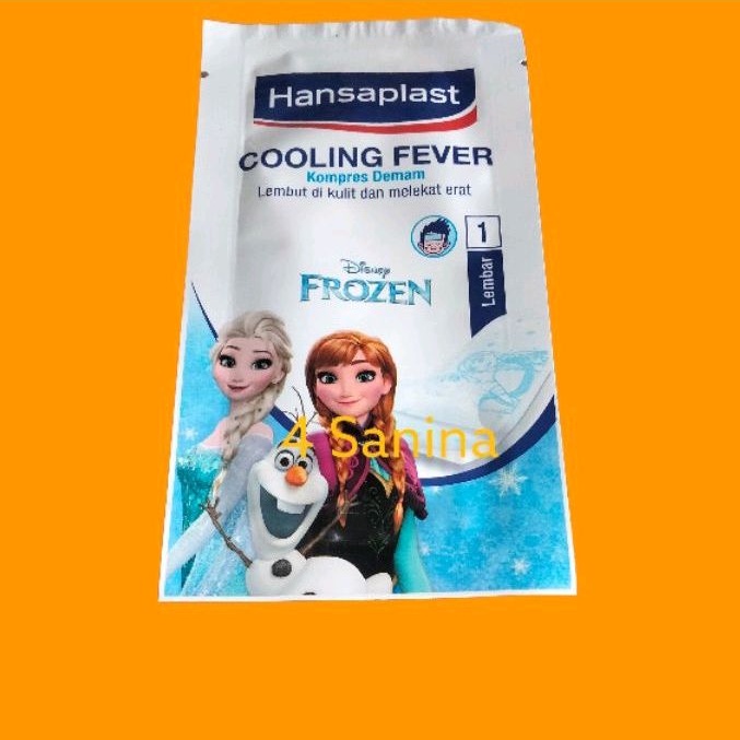 Hansaplast cooling fever kompres demam 1 lembar.