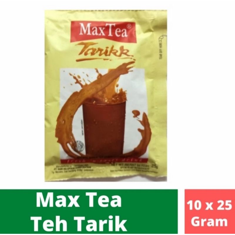 

Max Tea Teh Tarik 10 Sachet