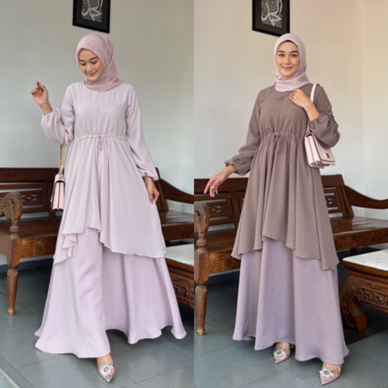 Dayana daily dress babydoll premium original by 4season hijab
