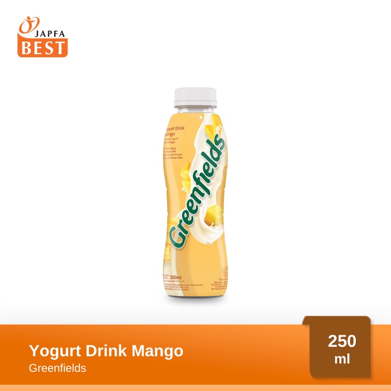 Yogurt Greenfields Drink Mango 250ml