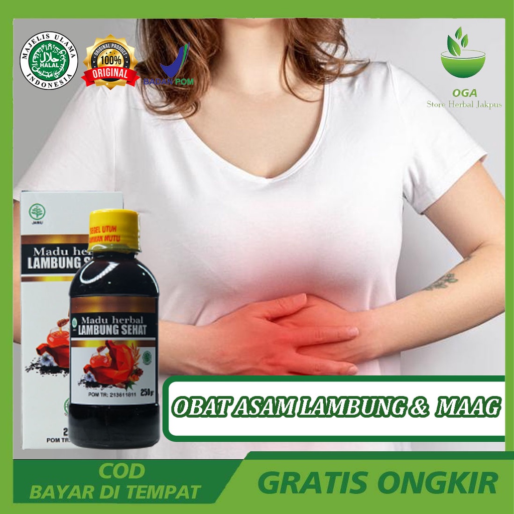 Jual Madu Lambung 100 Original Madu Herbal Solusi Asam Lambung Maag