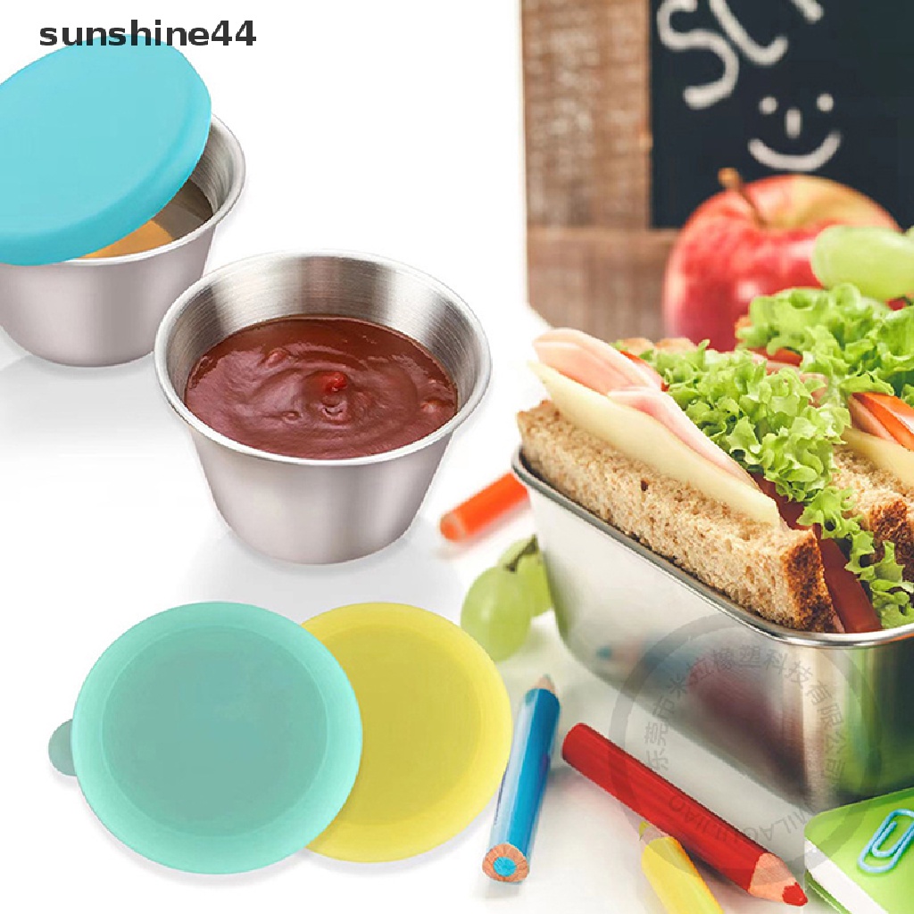 Sunshine Kotak Makan Bento Bahan Stainless Steel Untuk Freezer