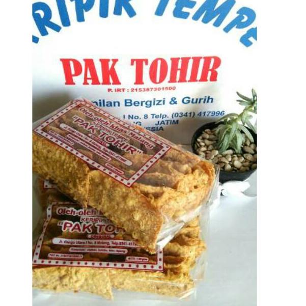 

︽ Makanan Ringan Keripik Tempe Original Pak tohir 200gr HARGA TERMURAH 3186 ❖