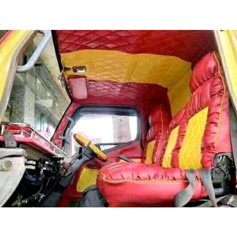 Sarung jok bungkus jok cover jok mobil truk canter full interior model sofa