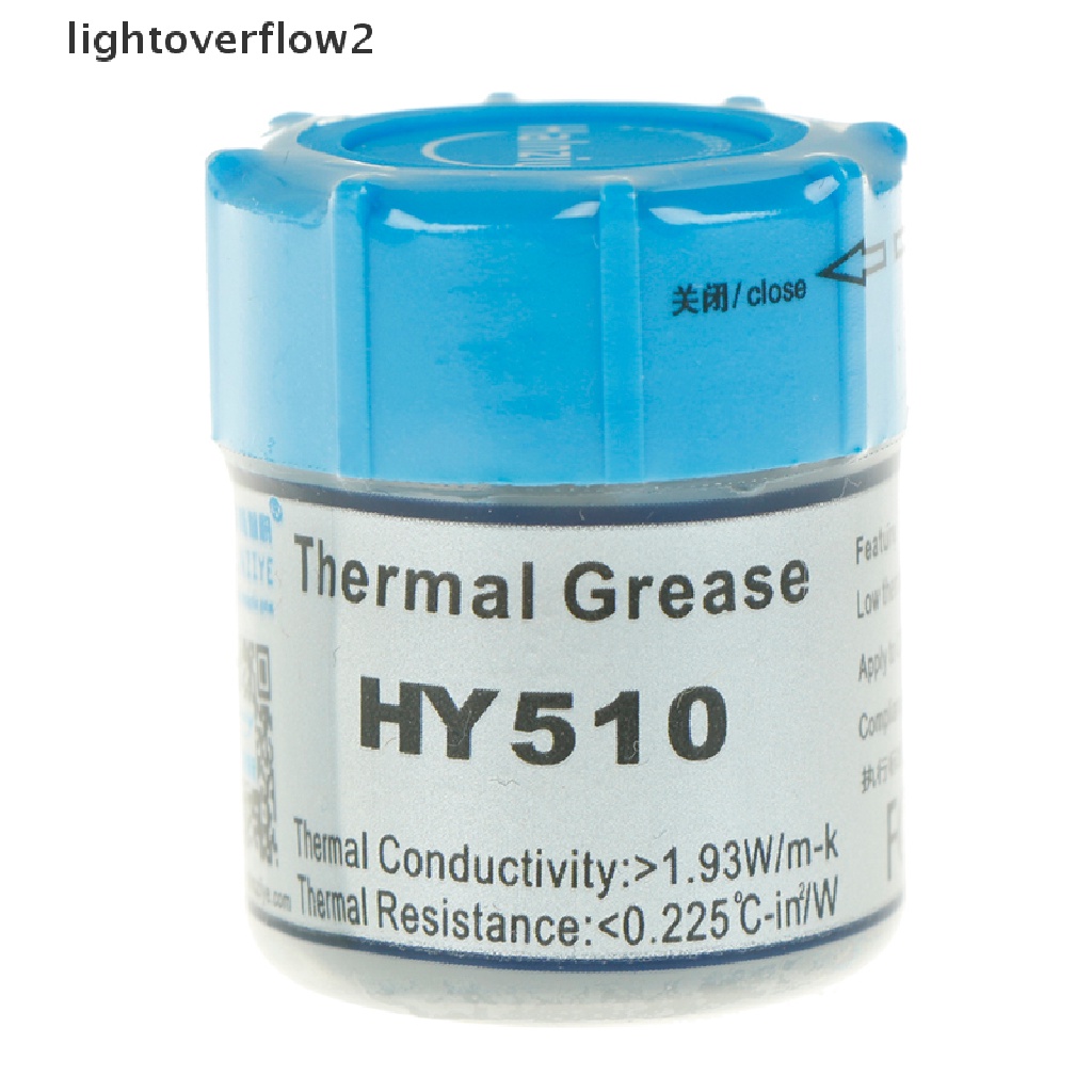 (lightoverflow2) Hy510 Gel Silika Pendingin Kartu Grafis CPU 20g (ID)