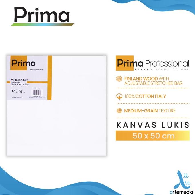 

Kanvas Lukis Prima Professional 50x50cm Cotton Canvas