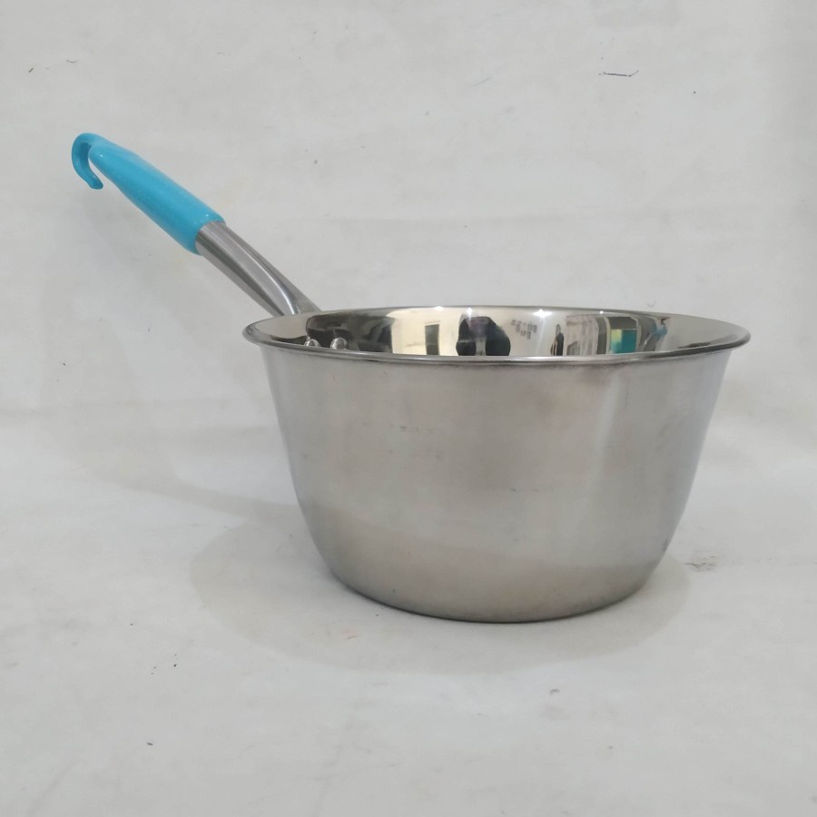 saucepan panci rebus masak susu mi mie stainless gagang plastik