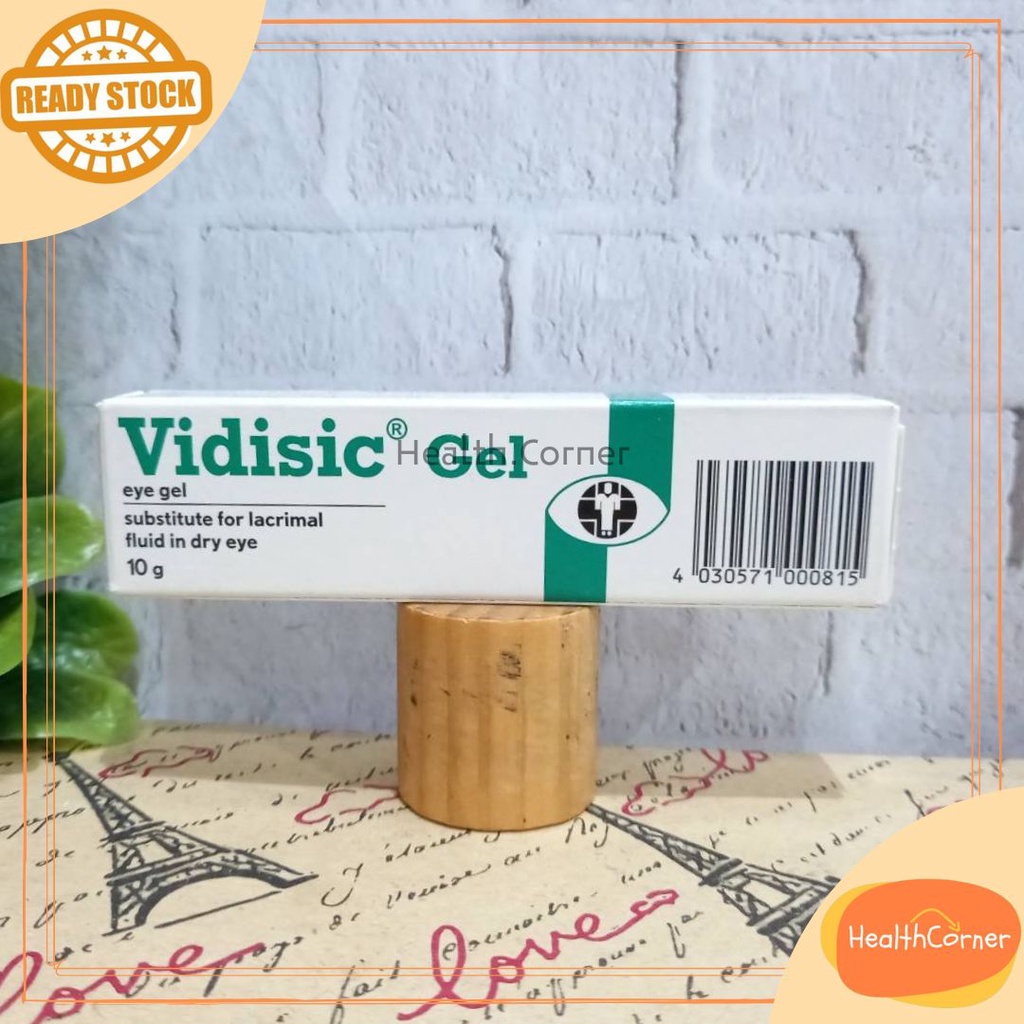 Vidisic Eye Gel Fluid In Dry Eye Treatment Cream Untuk Mata Kering 10g