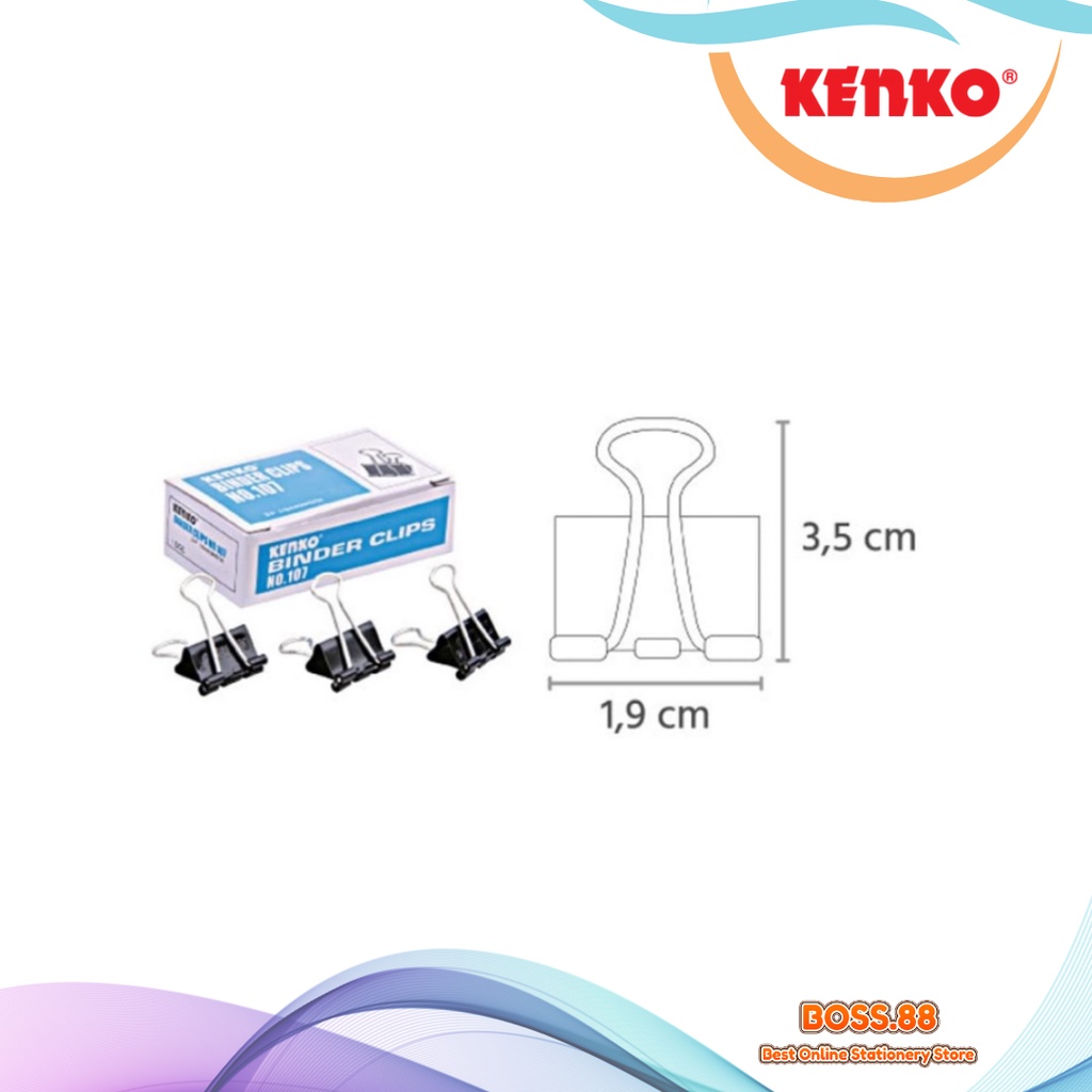 

BINDER CLIP / KLIP BINDER KENKO NO. 107