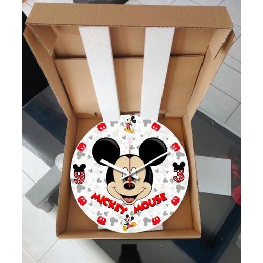 Jam dinding Mickey Mouse –NGR.18Oc22w