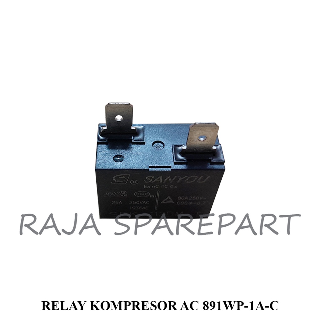 RELAY KOMPRESOR AC 891WP-1A-C