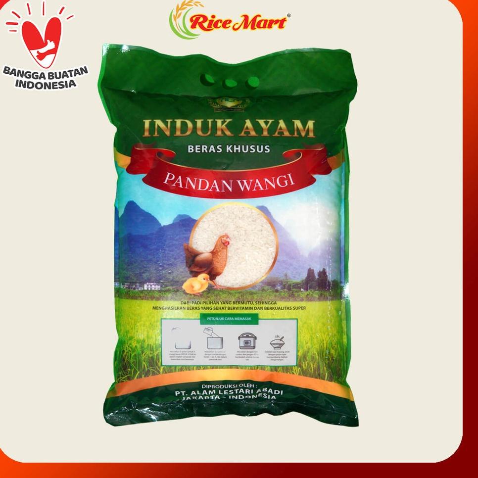 

Stok Banyak.. Beras INDUK AYAM - PANDAN WANGI 5 kg 85