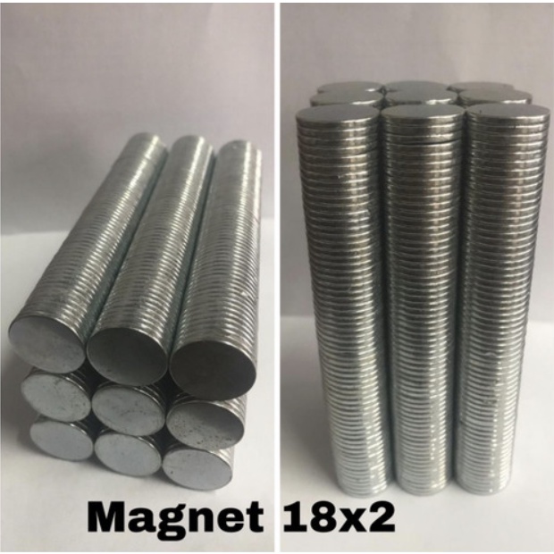 Magnet neodymium 18x2
