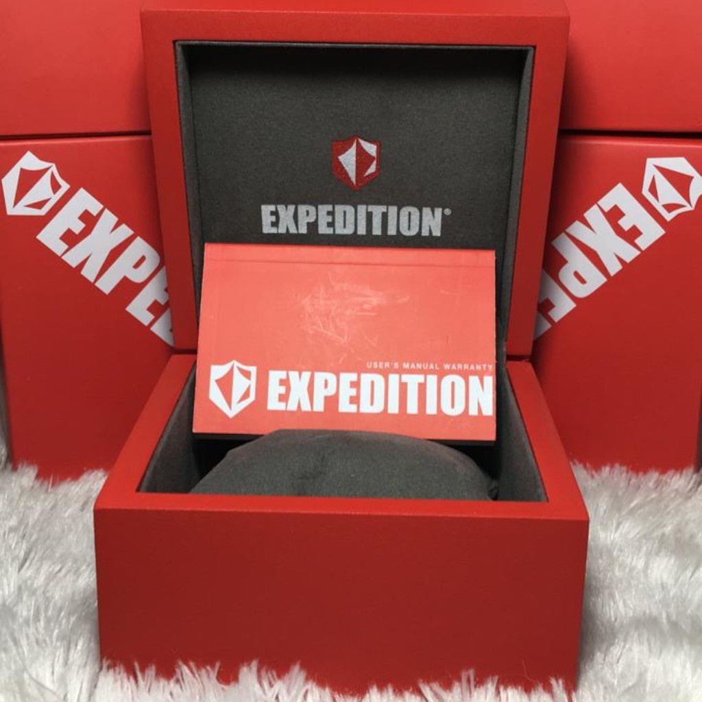 ORIGINAL Jam Tangan Wanita Expedition E 6827 / E6827 / 6827 Garansi Resmi 1 Tahun, Rubber