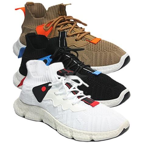 Dr. Kevin Sepatu Sport Pria Men Sneakers 889-031 - Hitam Coffee Putih