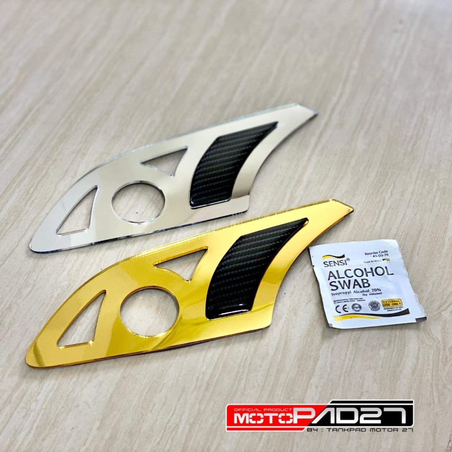 Garnish Cover Knalpot Honda All New Scoopy 2020 2021 2022