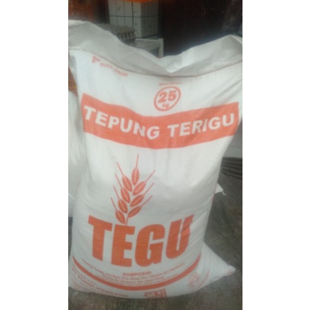 

tepung terigu tegu 25 kg khusus gosen/ instans