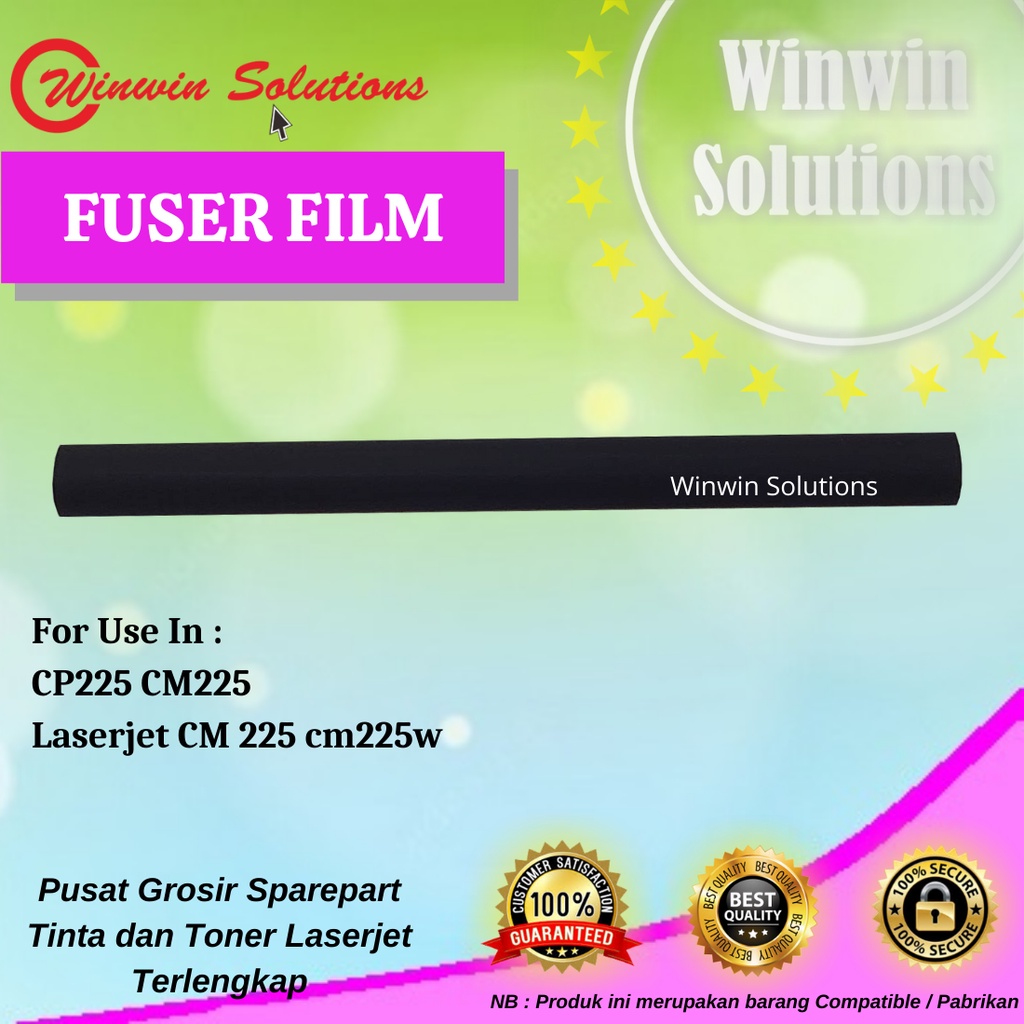 Fuser Fixing Film CP225 CM225 Laserjet CM 225 cm225w CP115 CP116 CM115