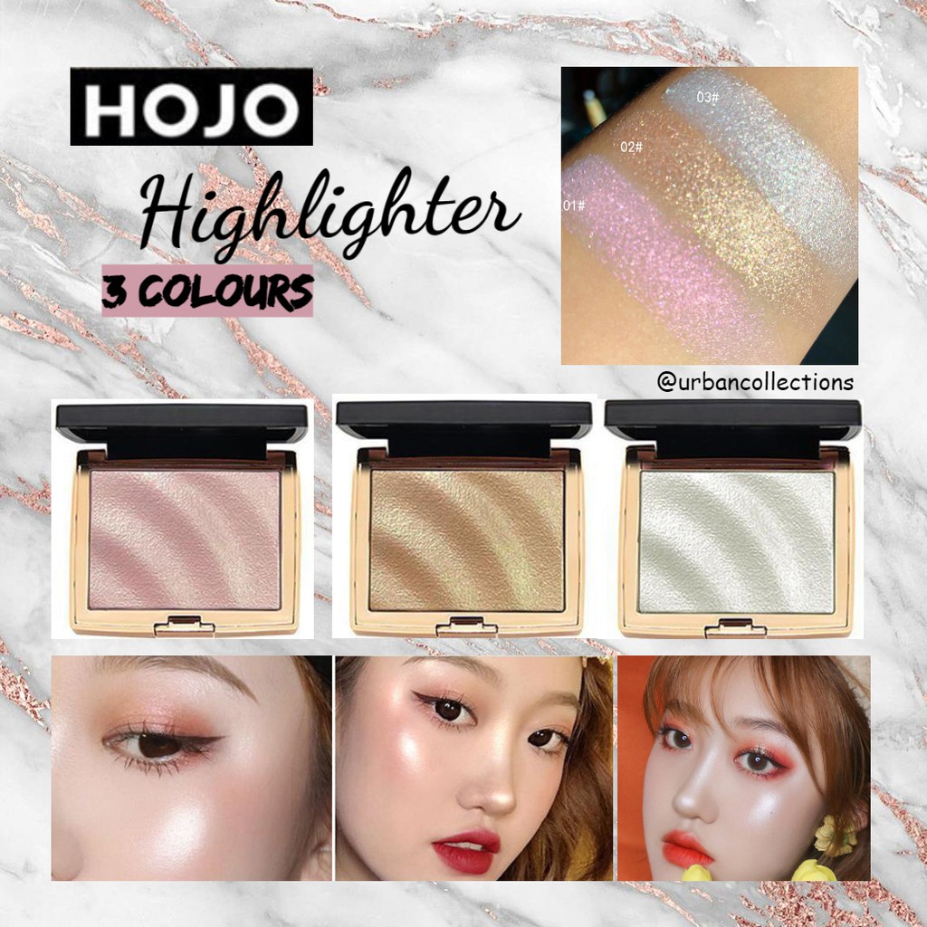 HOJO Face Highlighter Palette | Glitter &amp; Waterproof