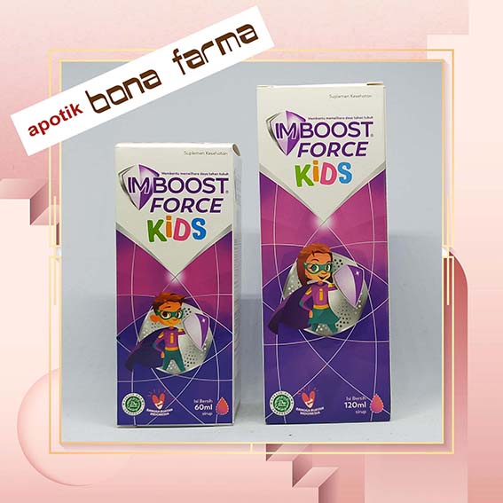Imboost force syrup-Kids syrup- tablet dewasa