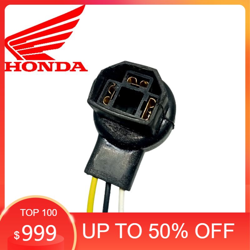 Soket fiting lampu depan Honda Tiger verza Mega pro kaki 3 H4